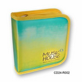 3D Lenticular CD Wallet/ Case - 24 CD's (Stock) Yellow/Blue/Green